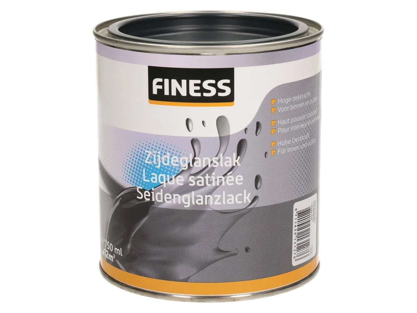 UNIVERSAALVÄRV FINESS 0,75L EREKOLLANE (1423) SIIDJASMATT