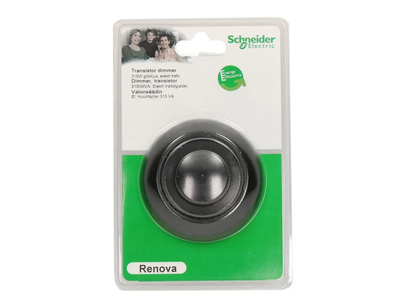 LÜLITI DIMMER 315W ELTRA MUST RENOVA