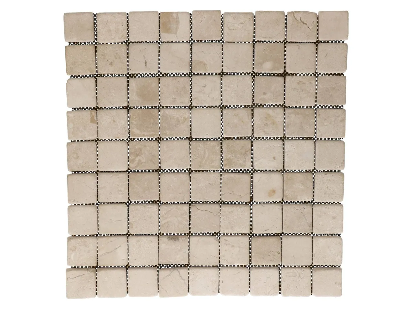 MARMORMOSAIIK SQUARE WHITE 285X285MM