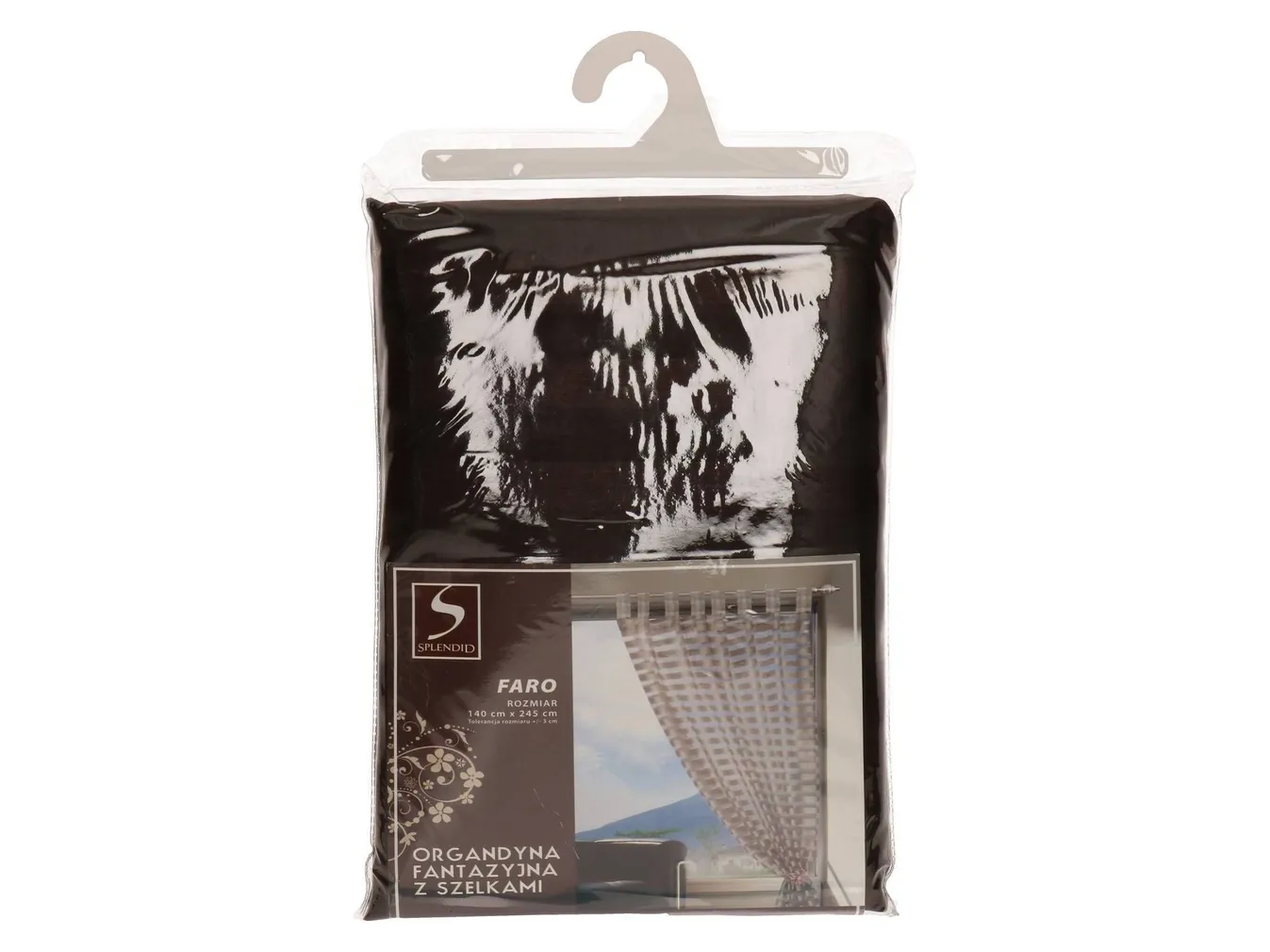 KARDIN SPLENDID FARO AASADEGA 140X245CM PRUUN 