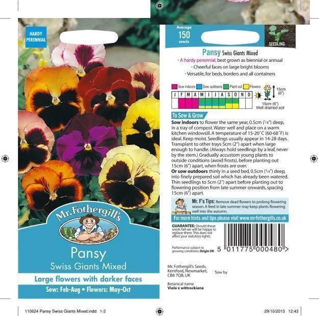 LILLESEEMNED VÕÕRASEMA SWISS GIANTS MIX