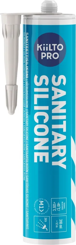 SANITAARSILIKOON KIILTO PRO 33 KAKAOPRUUN 310ML