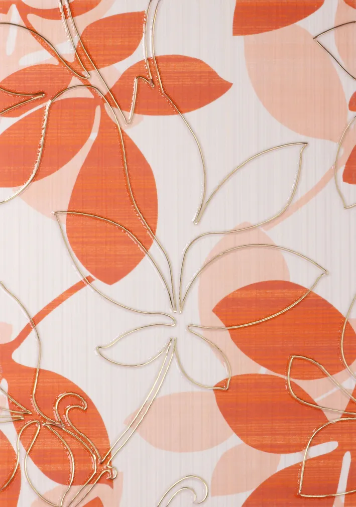 KERAAMILINE DEKOORPLAAT BERYOZA CERAMICA RETRO 25X35CM ORANŽ