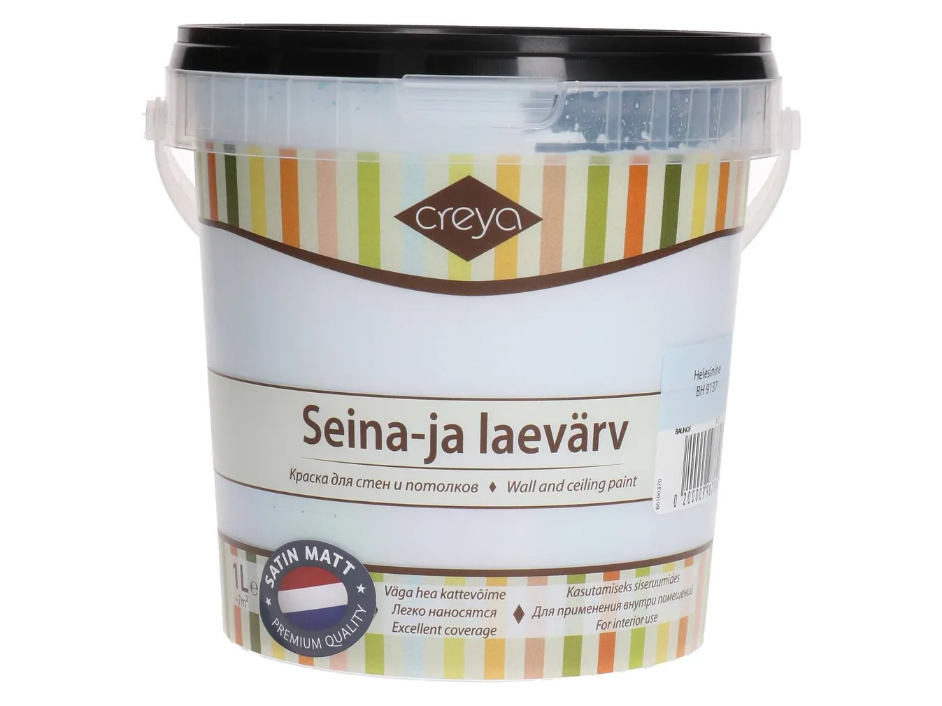 SEINA- JA LAEVÄRV CREYA 1L HELESININE (BH 9137) SIIDMATT