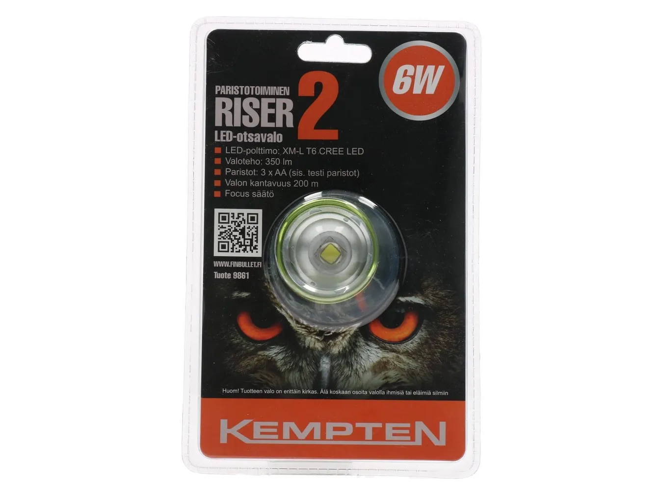 PEALAMP LED 6W CREE XML T6 350LM 3XAA