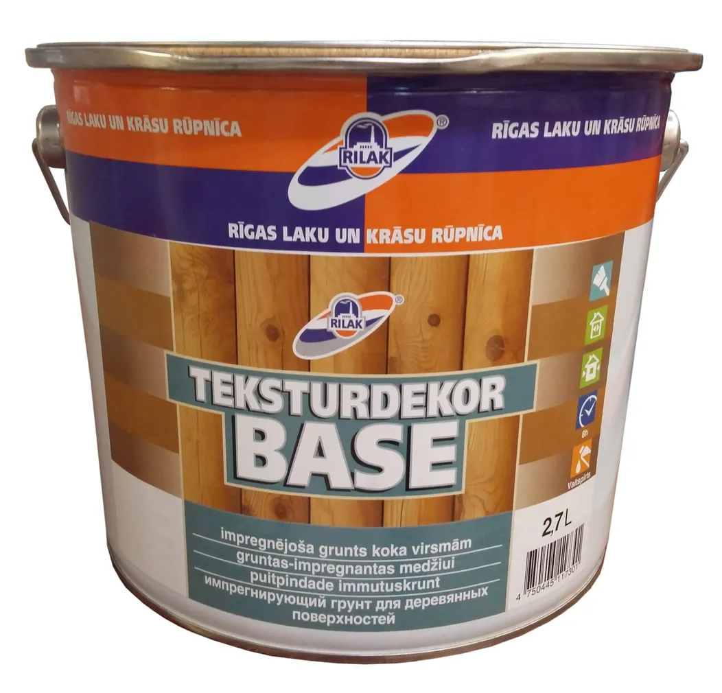 PUIDUKAITSEKRUNT RILAK TEKSTURDEKOR BASE 2,7L EC VÄRVITU
