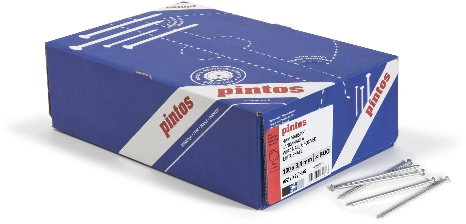 EHITUSNAEL 3,4X100MM KZN ~800TK