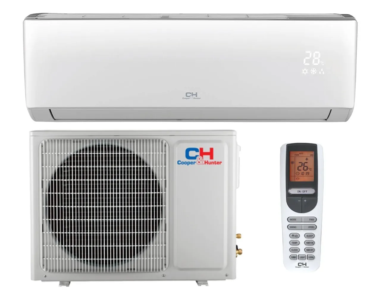 ÕHKSOOJUSPUMP CH-S09FTXLA (ARCTIC) SISESEADE/VÄLISSEADE