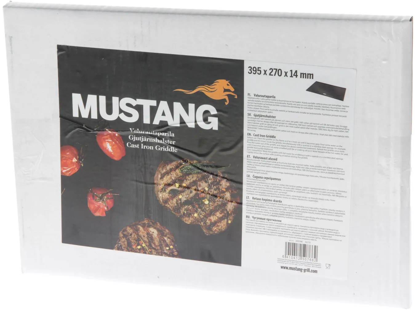 GRILLIMISPLAAT VALURAUAST MUSTANG DALLAS GAASIGRIL