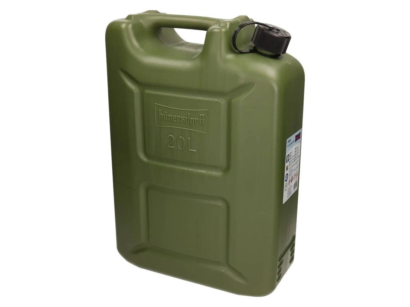 BENSIINIKANISTER 20L PLAST NATO STANDARD