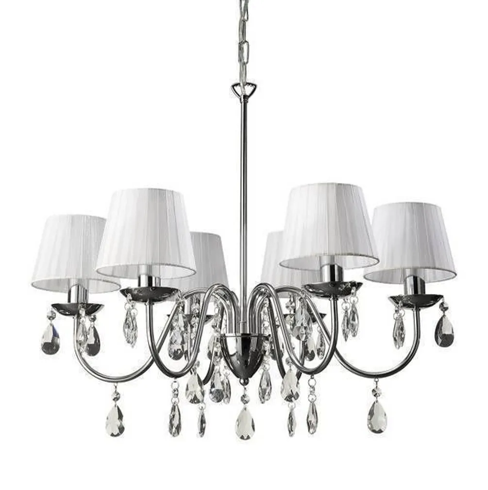 LAELAMP NEYO KROOM 6X40W 230V MASSIVE