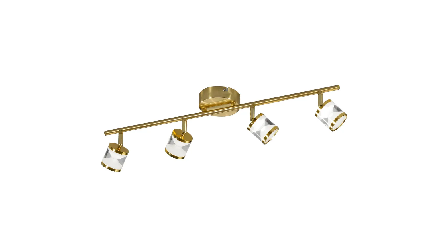 KOHTVALGUSTI TRIO CASSINI MESSING 4X4,5W LED 