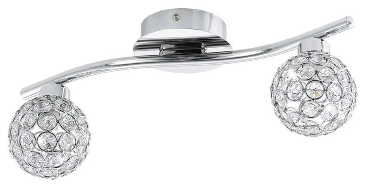 KOHTVALGUSTI RIBOLLA2X 33W G9 KROOM EGLO