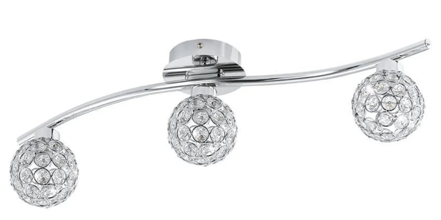 KOHTVALGUSTI RIBOLLA 3X33W G9 KROOM EGLO