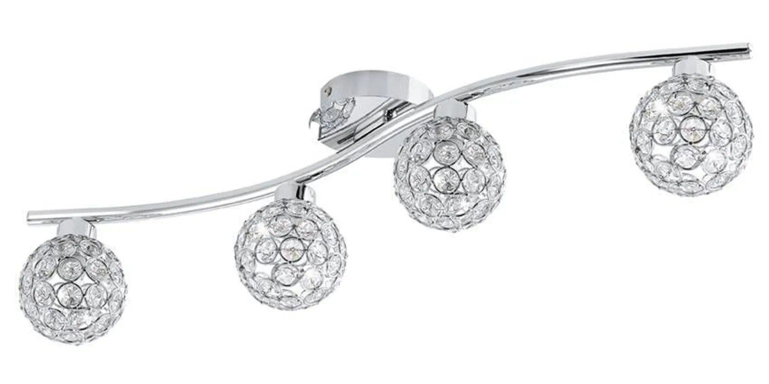 KOHTVALGUSTI RIBOLLA 4X33W G9 KROOM EGLO