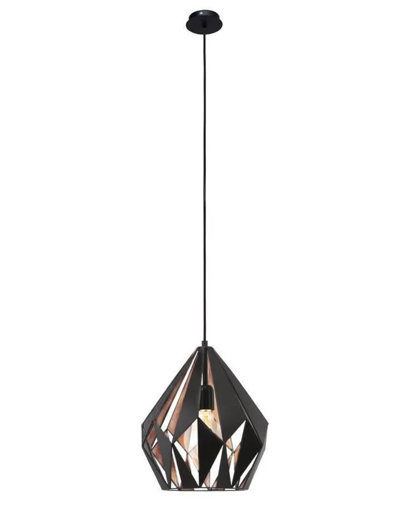 LAELAMP CARLTON 1 VASK MUST 60W E27 EGLO