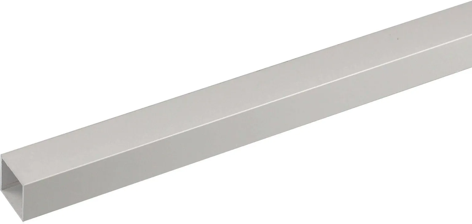 ALUMIINIUM NELIKANTPROFIIL ARCANSAS HÕBE 1000X10X10X1MM