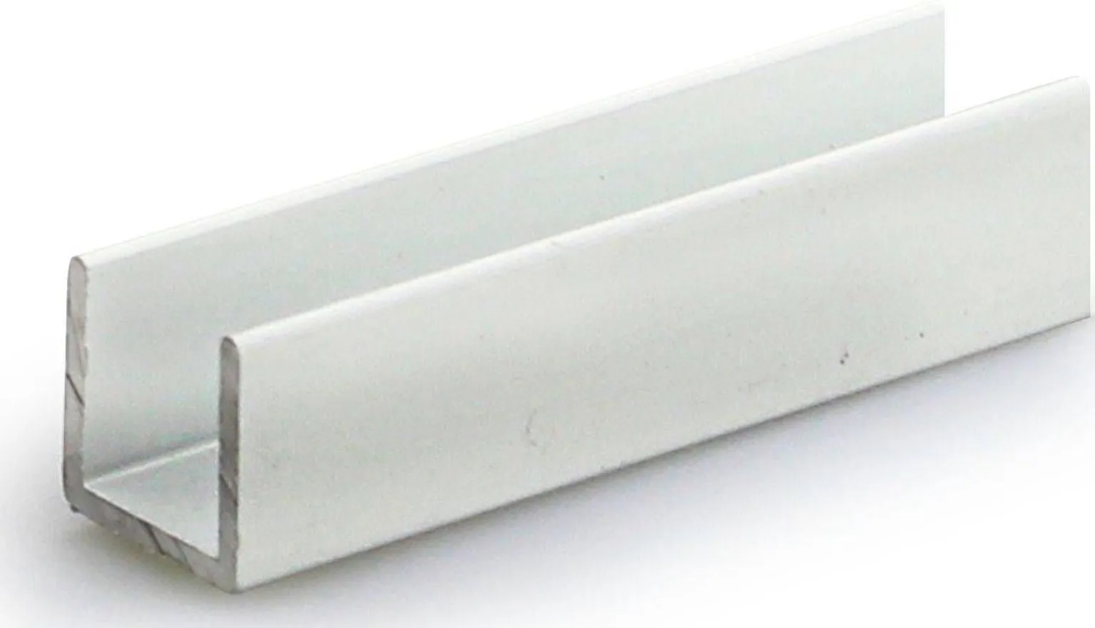 ALUMIINIUM U-PROFIIL ARCANSAS VALGE 1000X8X8X1MM