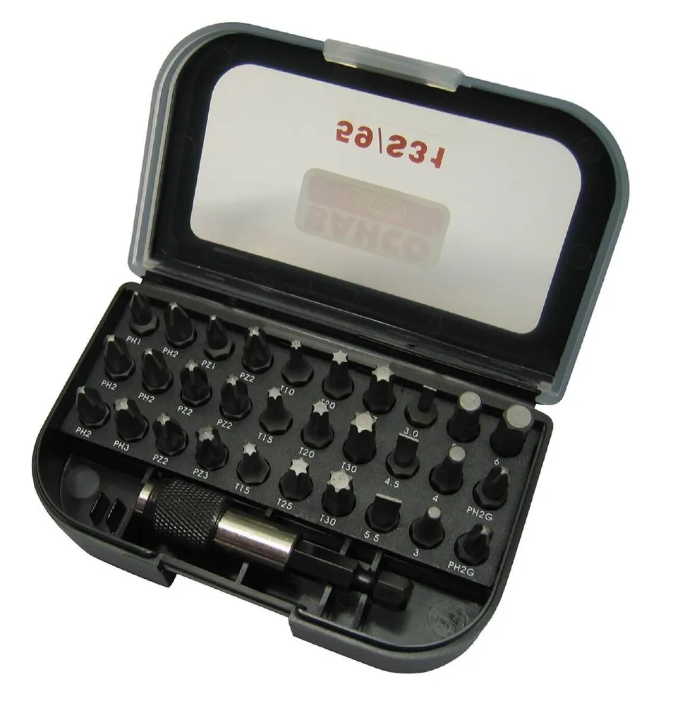 OTSIKUTE KMPL. 1/4" 31 OSA PH, PZ, TORX, SL, HEX