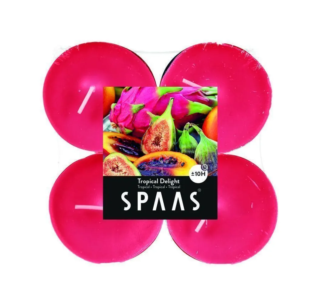 LÕHNASTATUD TEEKÜÜNAL SPAAS MAXI TROOPILISED VILJAD 10H 4TK PAKIS