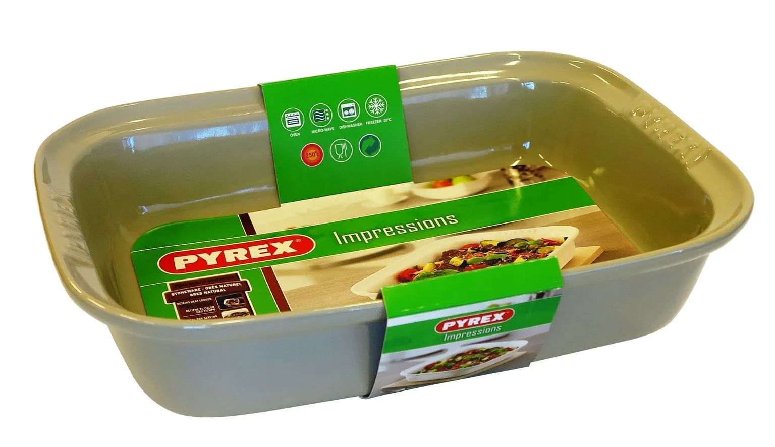 AHJUVORM IMPRESSIONS 33X24CM BEEŽ KERAAMIKA