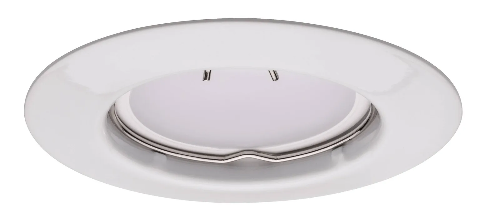 RIPPLAEVALGUSTI KOMPL.3X3W GU10 51MM VALGE NP