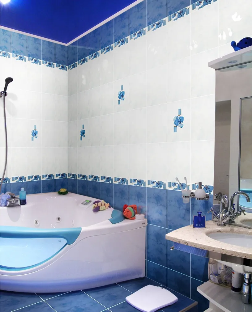 KERAAMILINE SEINAPLAAT ATEM GOYA DARK BLUE 20X30CM