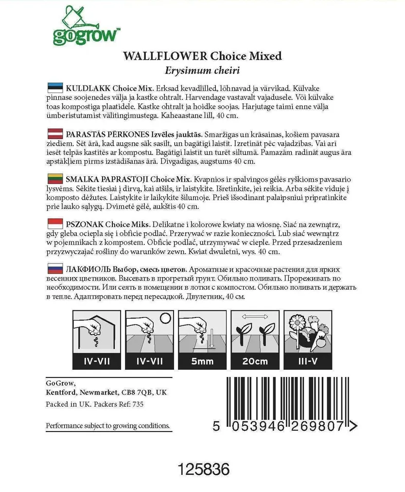 LILLESEEMNED GO GROW KULDLAKK CHOICE SEGU