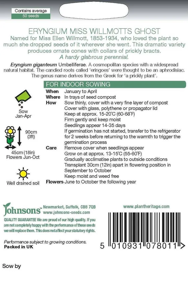 LILLESEEMNED JOHNSON’S OGAPUTK MISS WILLMOTTS GHOST