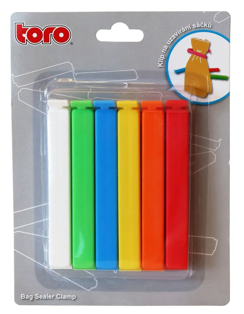 PAKISULGUR PLASTIK 11CM ERINEVAD VÄRVID 6TK PAKIS