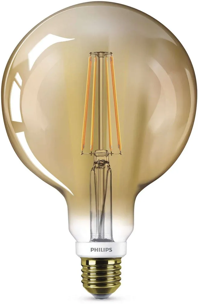 LED LAMP CLASSIC 7 - 50W G120 E27 2000K GOLD PHILIPS