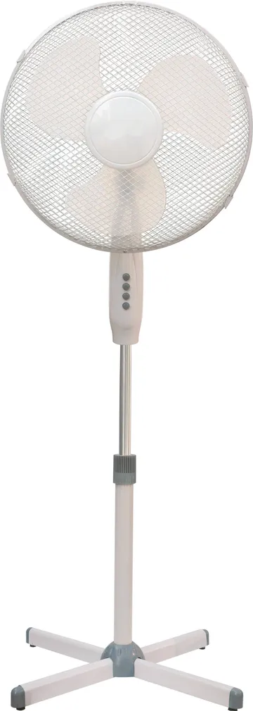 PÕRANDAVENTILAATOR 16" 40CM 3 KIIRUST VALGE