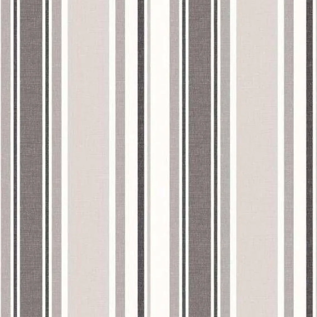 TAPEET STRIPE GREY/WHITE 10,05X0,53M