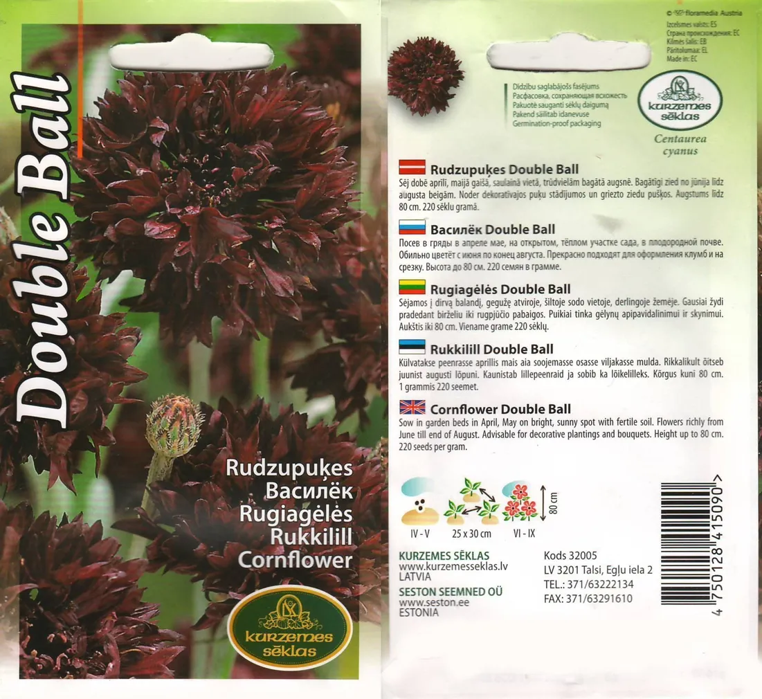 LILLESEEMNED KURZEMES SEKLAS RUKKILILL MUST 1G