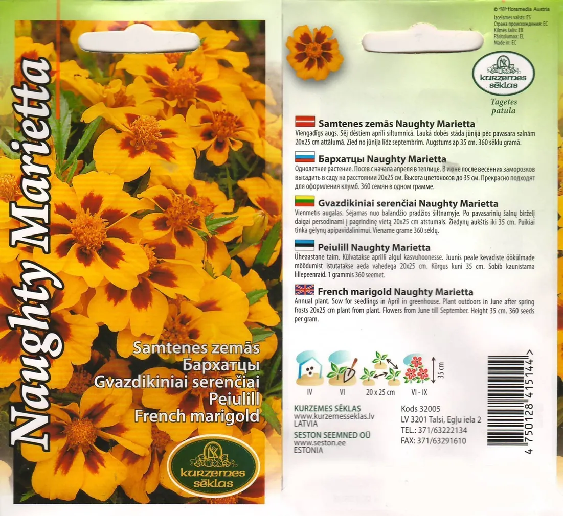 LILLESEEMNED PEIULILL NAUGHTY MARIETTA 1G