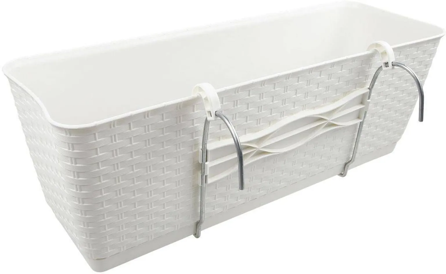 RÕDUKAST RATOLLA PLASTIK 47,2X17,2X17,4CM VALGE