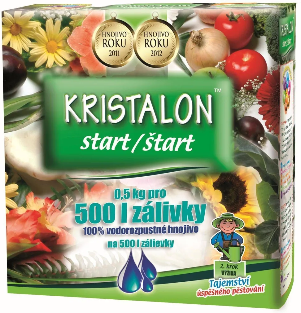 VÄETIS VEESLAHUSTUV NPK START KRISTALON 0,5KG