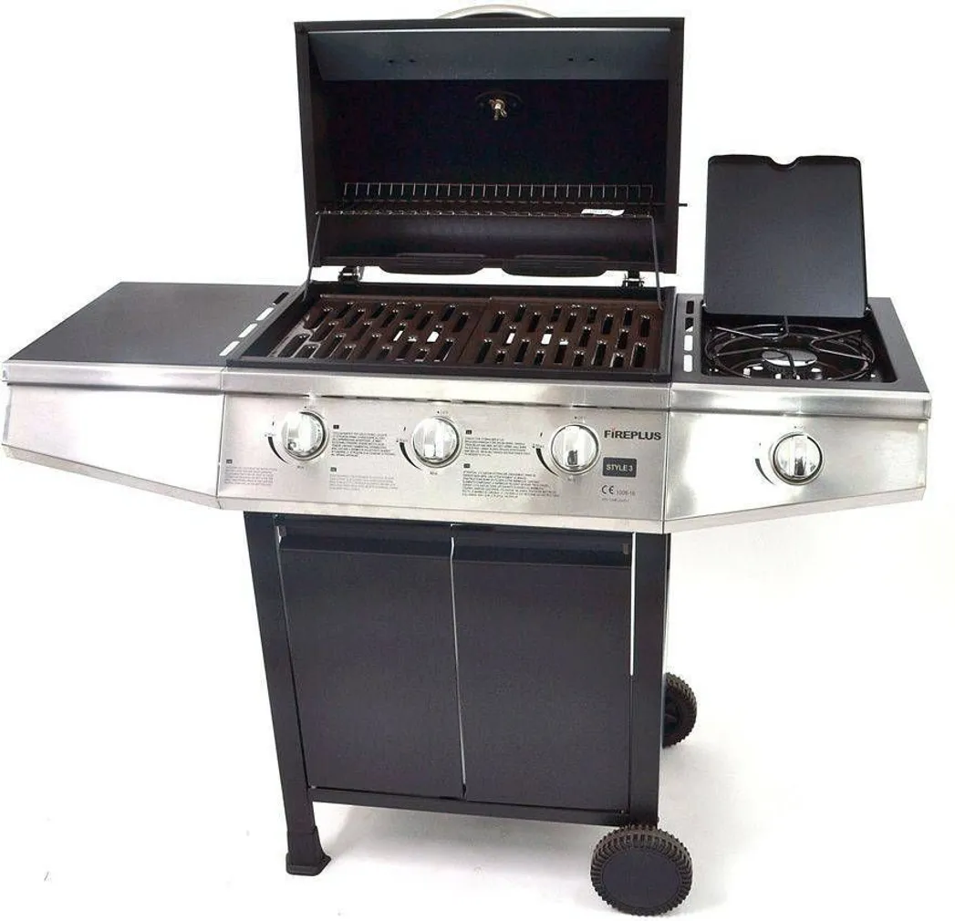 GAASIGRILL FIREPLUS STYLE 3 8,4KW 3+1 PÕLETIGA