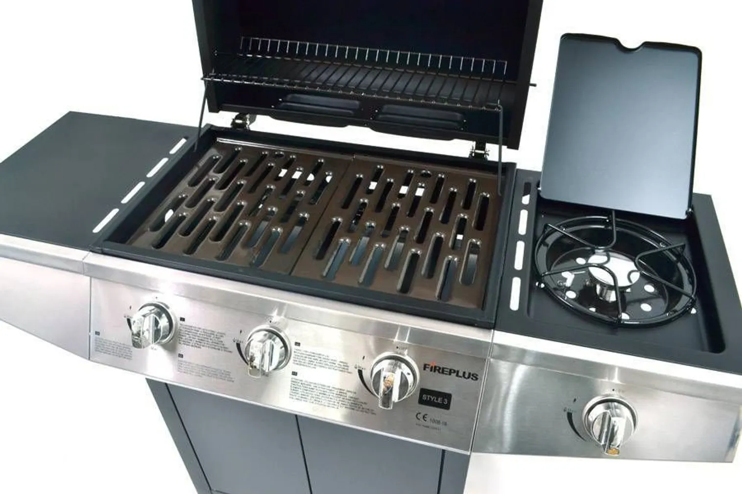 GAASIGRILL FIREPLUS STYLE 3 8,4KW 3+1 PÕLETIGA