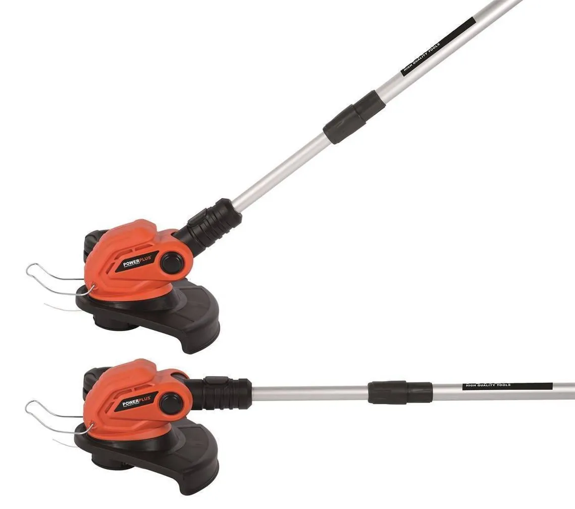 AKUTRIMMER POWERPLUS POWDPG7545 DUAL POWER 40V ILMA AKU JA LAADIJATA