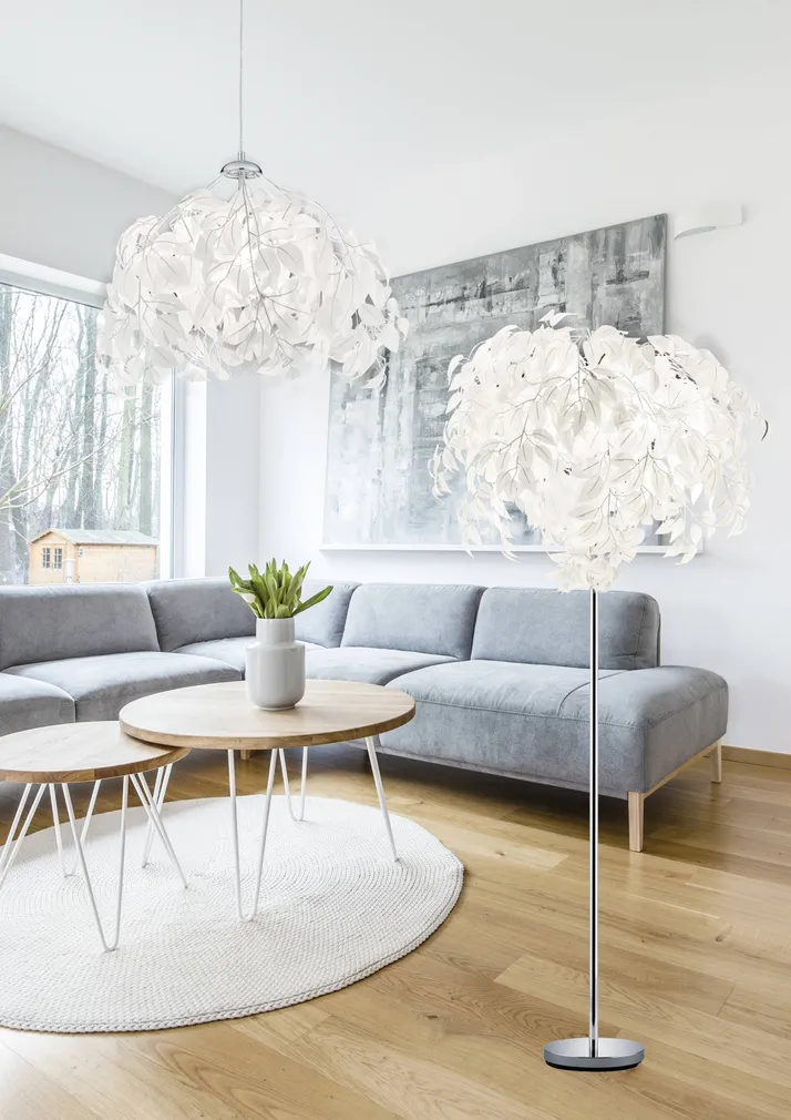 PÕRANDALAMP REALITY LEAVY 3X28W E14 H180CM 