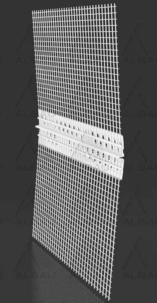 KROHVIERALDUSPROFIIL TASAPINNALE ESD06 100X100 2,5M