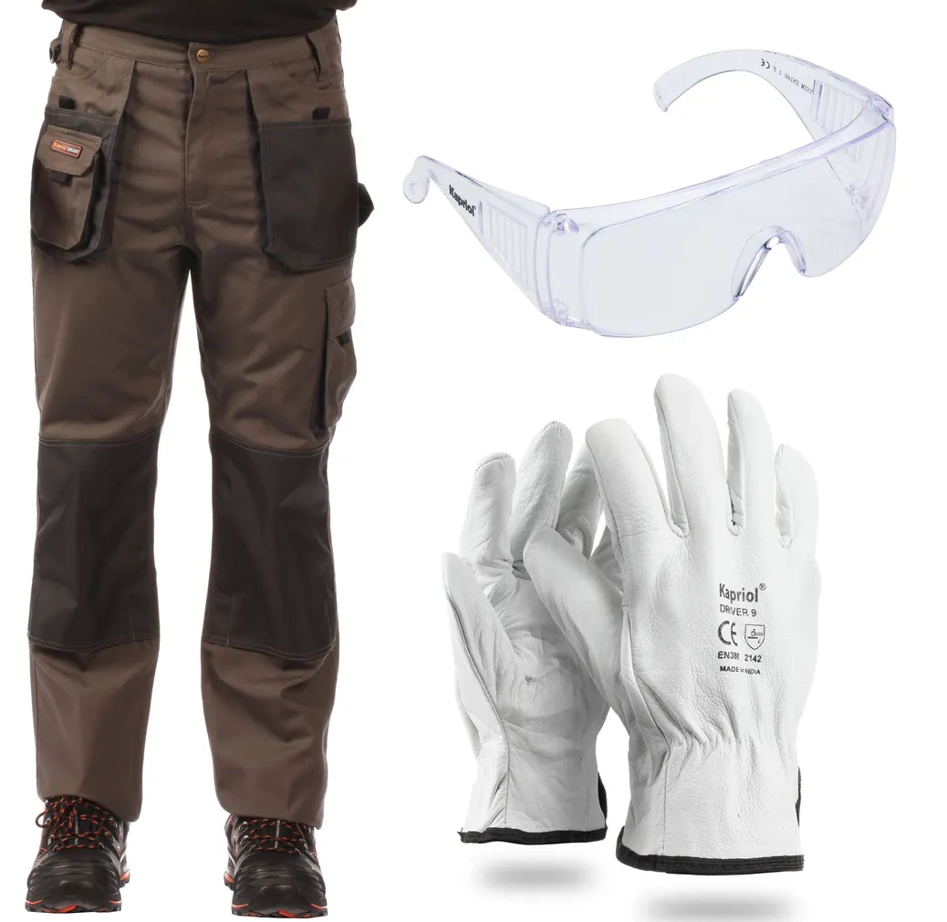 TÖÖPÜKSID SMART GREEN, KINDAD, COMBI PRILLID / XXXL