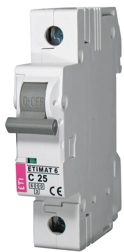 AUTOMAATKATISE ETI 1F C 25A 6KA