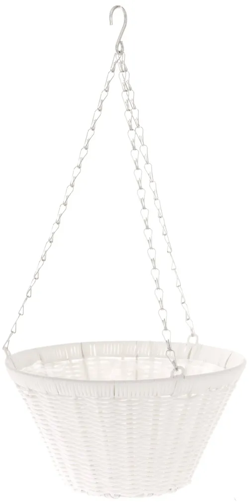 AMPELPOTT PUNUTUD 30X30X16CM VALGE