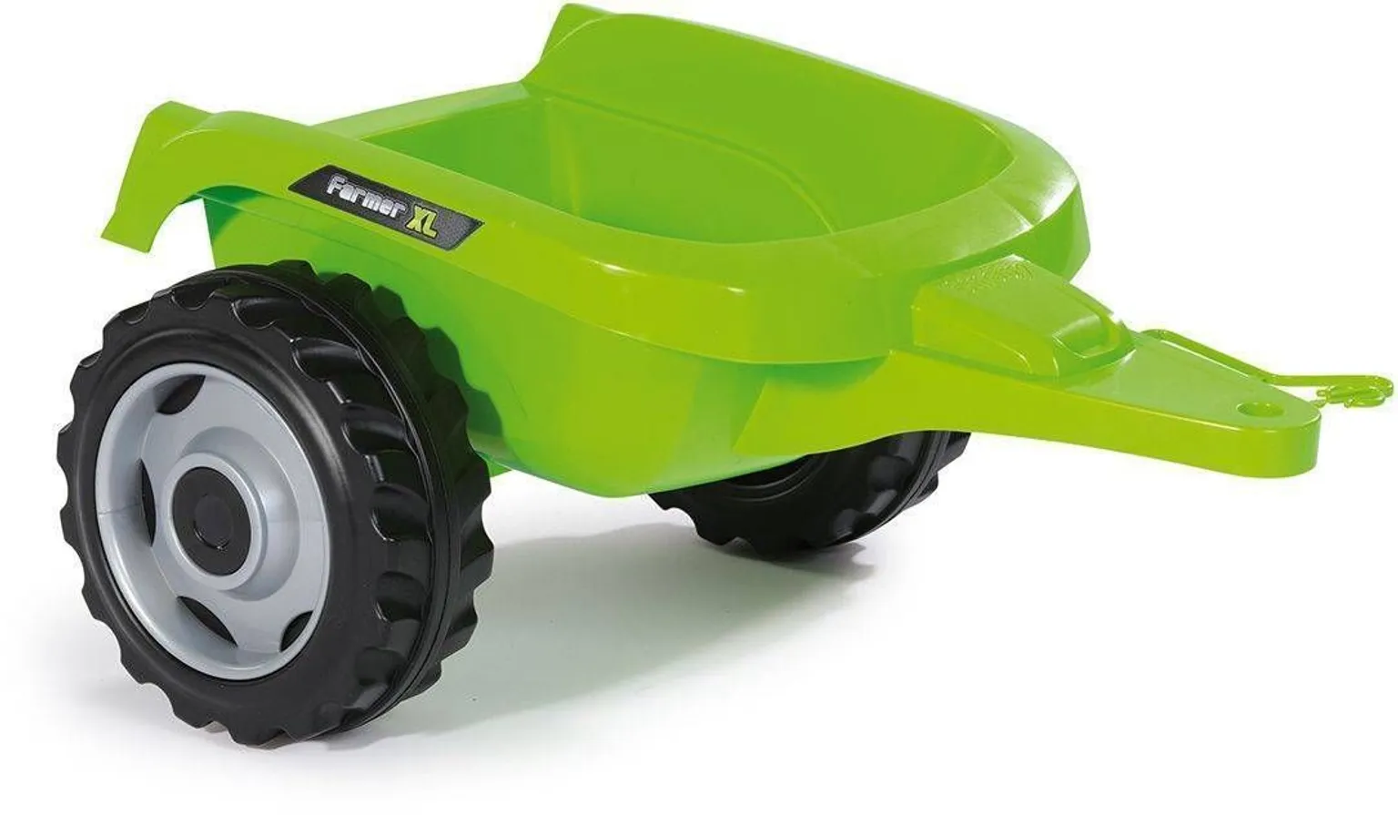 TRAKTOR SMOBY KÄRUGA ROHELINE
