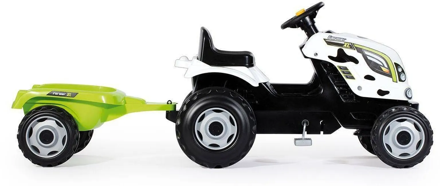 TRAKTOR SMOBY KÄRUGA LAIGULINE