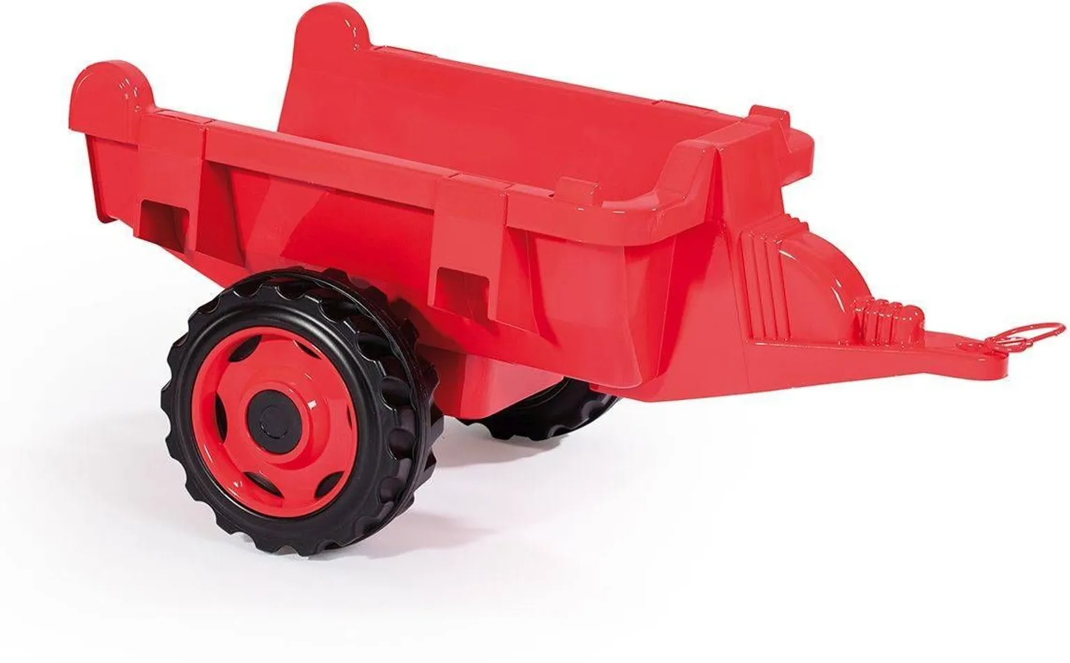 TRAKTOR SMOBY KÄRUGA PUNANE