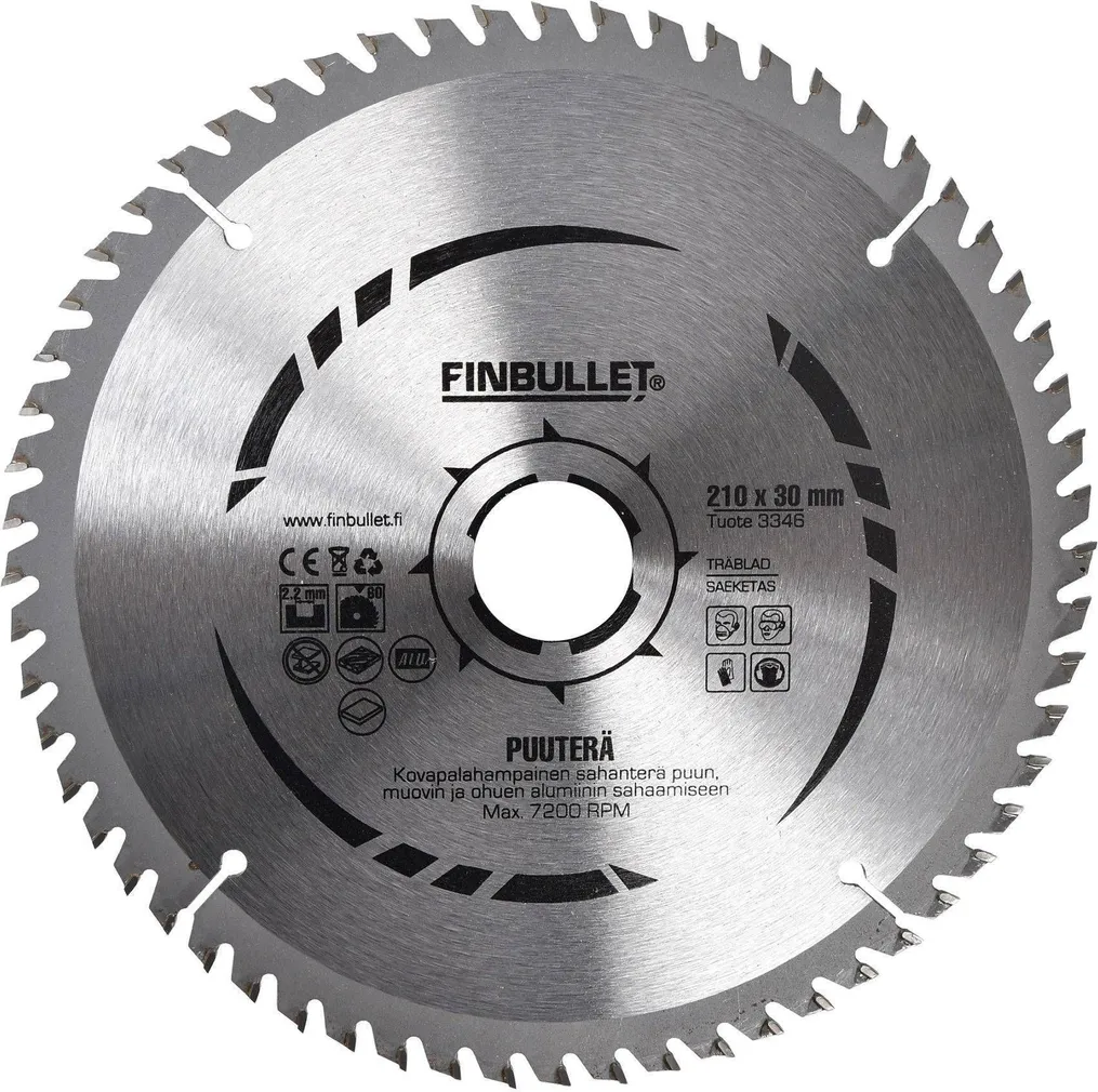 SAEKETAS FINBULLET 210/60T/30MM