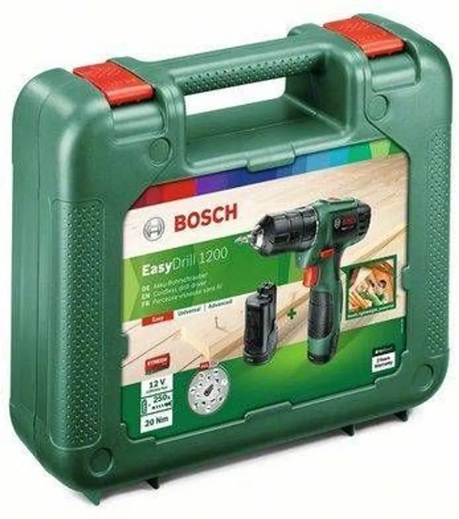 AKUTRELL BOSCH EASYDRILL 1200 12V 2X1,5AH